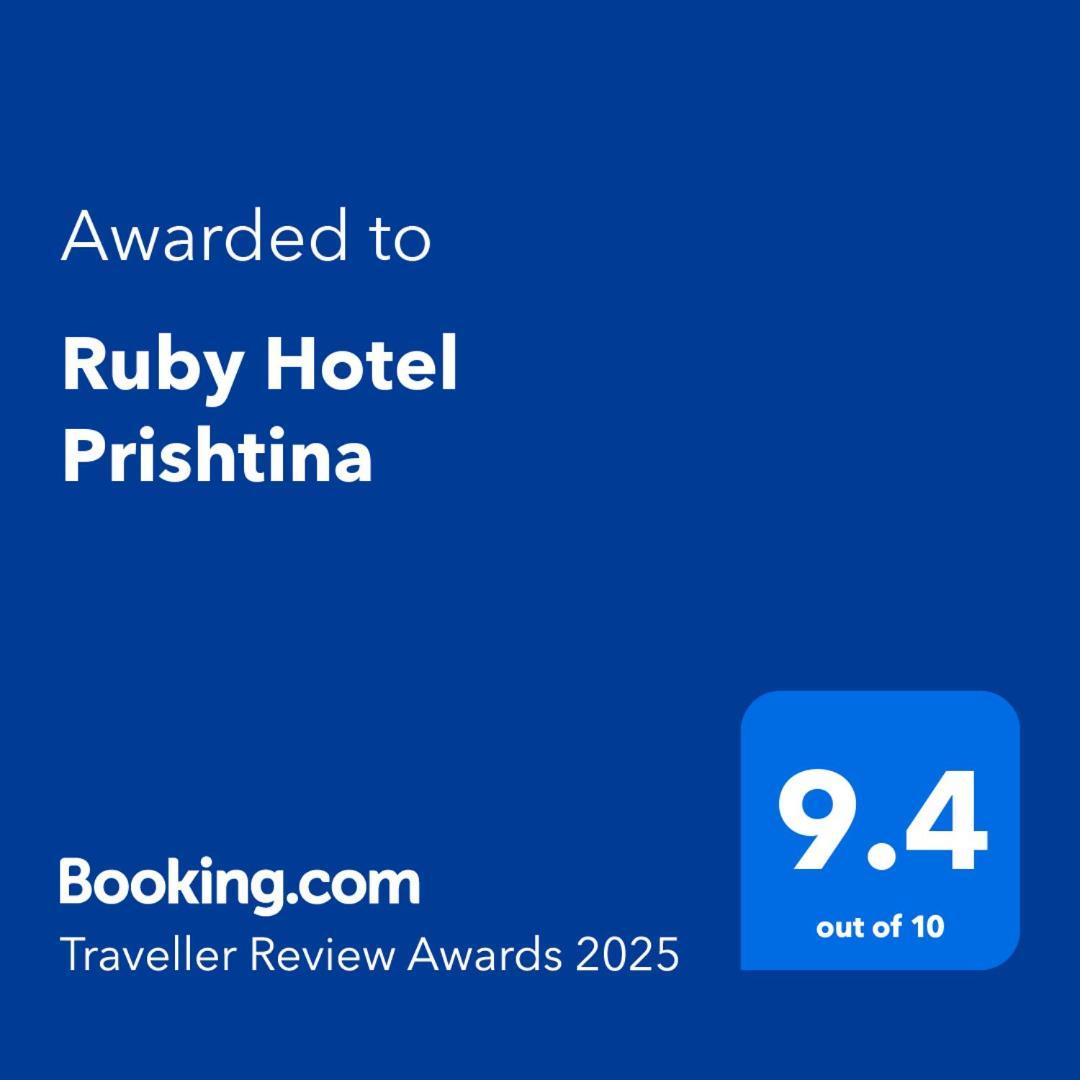 Ruby Hotel Prishtina Pristina Extérieur photo